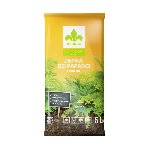 ZIEMIA KRONEN PAPROCIE 5L