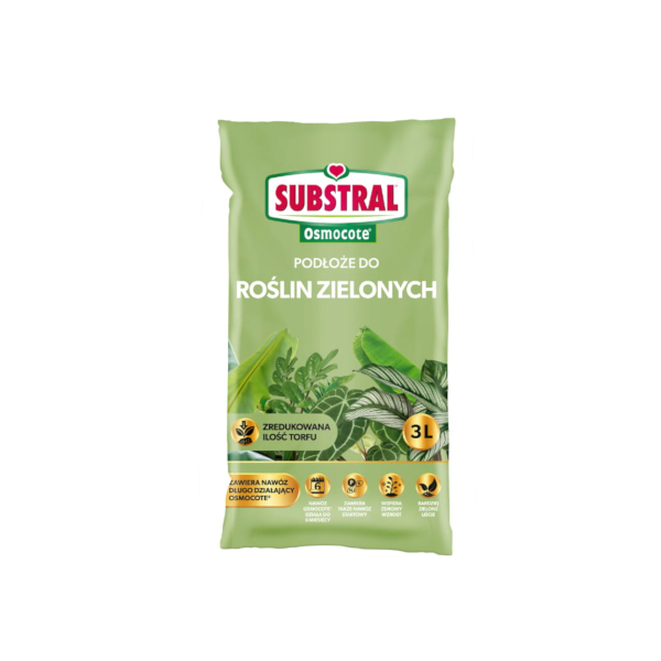 PODŁOŻE ROŚLINY ZIELONE 3L SUBSTRAL