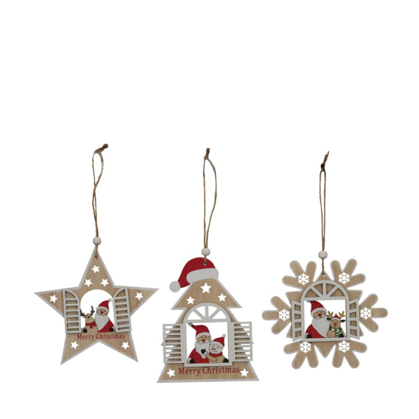 ZAWIESZKA DREWNIANA Z OKIENKIEM