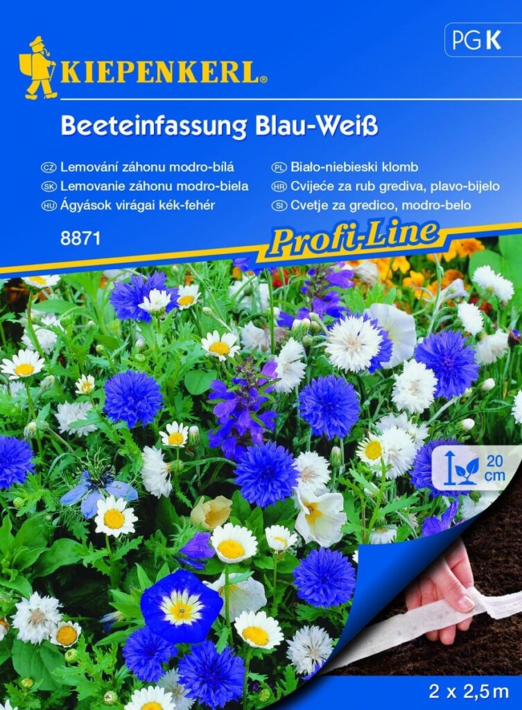 KIEPENKERL BIAŁO NIEBIESKI KLOMB