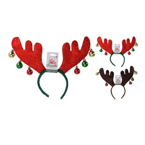 OPASKA NA WŁOSY RENIFER BOMBKI