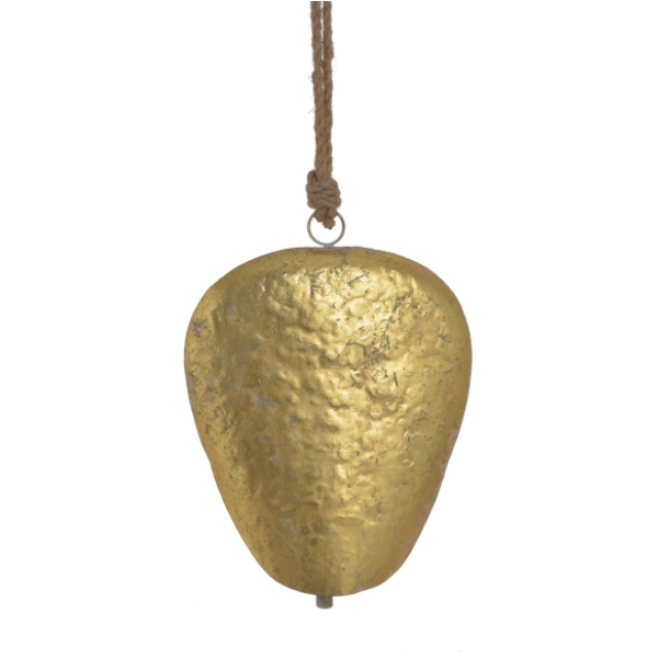 METALOWY DZWONEK,ZAWIESZKA 24CM