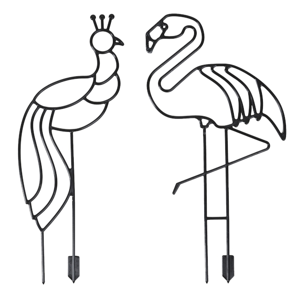 PODPÓRKI DO ROŚLIN PTAKI DRABINKA 2 SZTUKI 55 CM