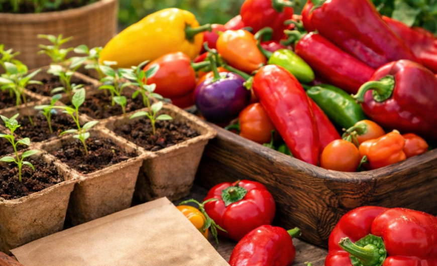 Kiedy sadzić paprykę z nasion? Sprawdź najlepszy termin i zapewnij sobie obfite zbiory