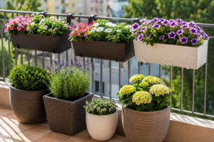 Najlepsze doniczki na balkon. Te modele ułatwią uprawę kwiatów, ziół i warzyw