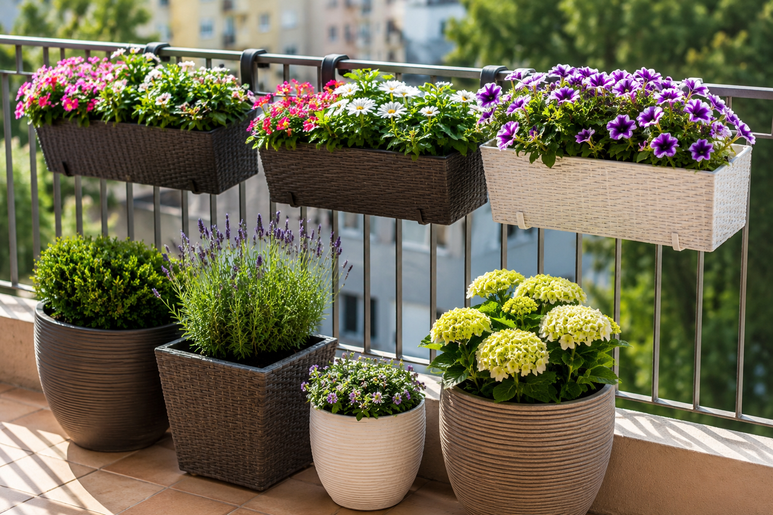 Najlepsze doniczki na balkon. Te modele ułatwią uprawę kwiatów, ziół i warzyw