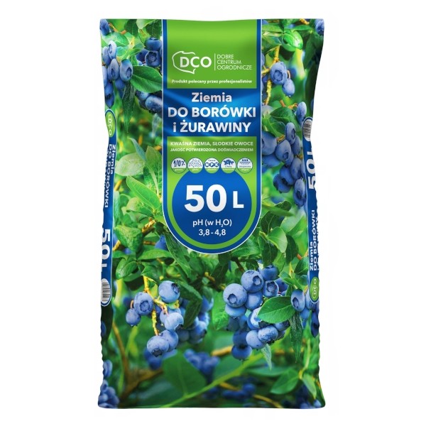 ZIEMIA DO BORÓWKI AMERYKAŃSKIEJ I ŻURAWINY DCO 50L