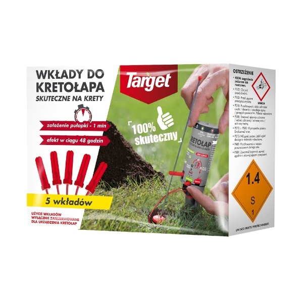WKŁADY DO KRETOŁAPA 5 PETARD